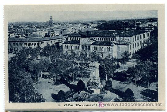 Postales: ZARAGOZA, PLAZA DE CASTELAR,             P19971 - Foto 1