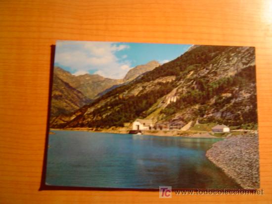 Postales: POSTAL SALLENT DE GALLEGO  CENTRAL Y PRESA DE LA SARRA
