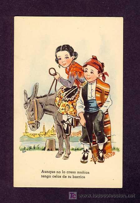 Postales: Postal de ARAGON Ilustrada - Foto 1