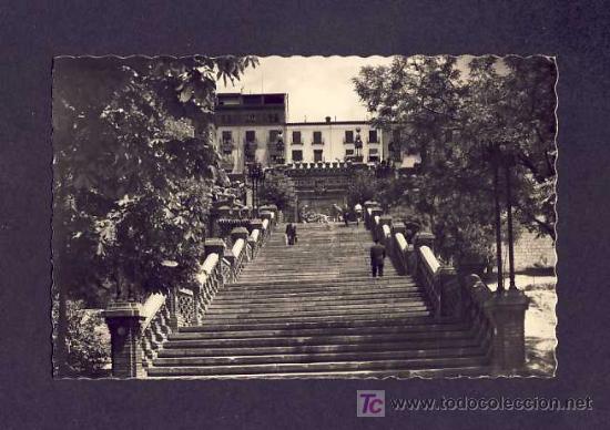 Postales: Postal de TERUEL: La escalinata (Ed.G.Garrabella num.39) - Foto 1
