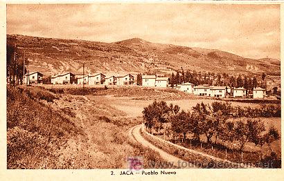 Postales: POSTAL DE JACA N&ordm;2, PUEBLO NUEVO - Foto 1