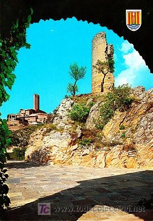 Postales: POSTAL DE TORRECIUDAD N&ordm;7, HUESCA, TORRE MEDIEVAL Y EDIFICIOS DEL CENTRO DE FORMACION SOCIAL - Foto 1