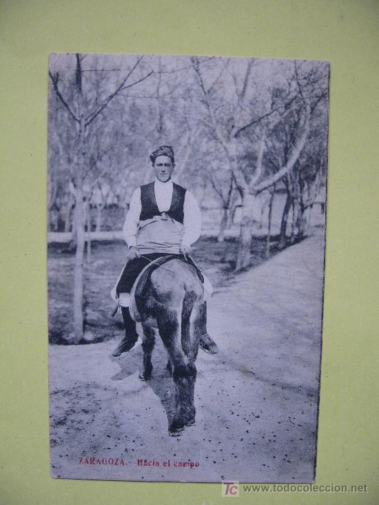 Postales: ZARAGOZA - HACIA EL CAMPO - SIN CIRCULAR - Foto 1