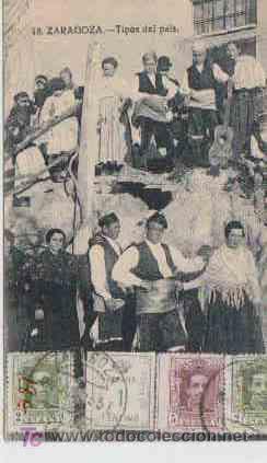 Postales: POSTAL DE ZARAGOZA N&ordm;18, TIPOS DEL PAIS, - Foto 1