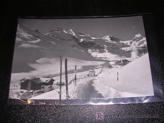 Postales: CANFRANC - CANDANCHU, 109 VISTA DE LOS HOTELES Y MACIZO DEL ASPE