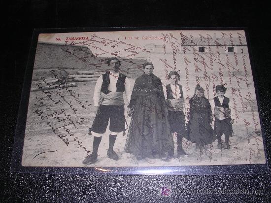 Postales: 55 ZARAGOZA, LOS DE CALATORAO - Foto 1
