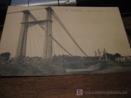 Postales: ZARAGOZA PUENTE DEL GALLEGO - Foto 1