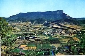 Postales: TARJETA POSTAL. HUESCA. JACA Y PE&Ntilde;A DE OROEL - Foto 1