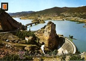 Postales: TARJETA POSTAL. HUESCA. PANTANO DE LA PE&Ntilde;A - Foto 1