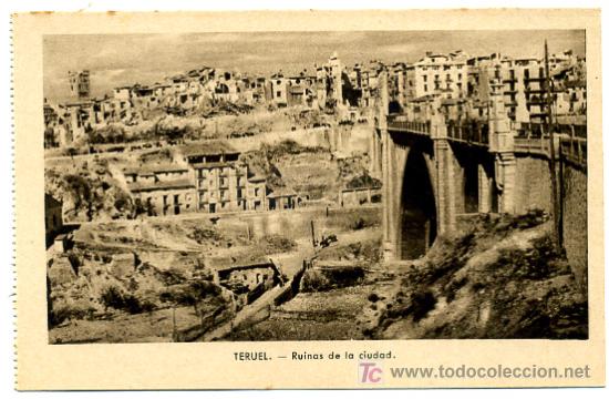 Postales: TERUEL, RUINAS DE LA CIUDAD , P22635 - Foto 1