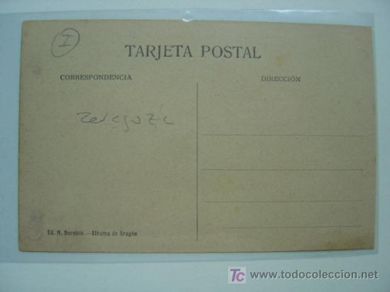 Postales: ALHAMA DE ARAGON - REF.: L-517 - Foto 2