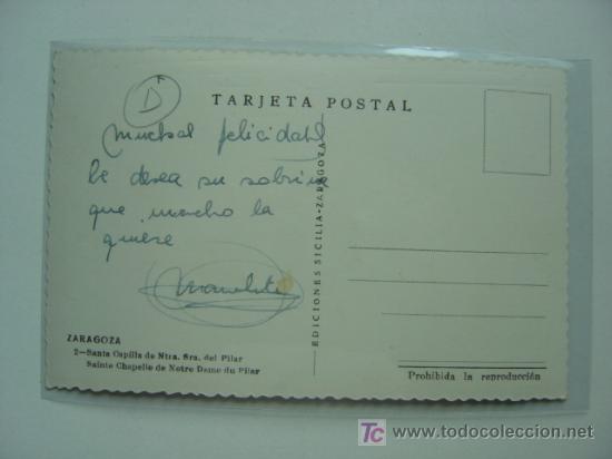 Postales: ZARAGOZA - REF.: L-475 - Foto 2