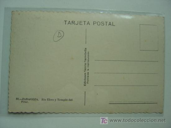 Postales: ZARAGOZA - REF.: L-472 - Foto 2