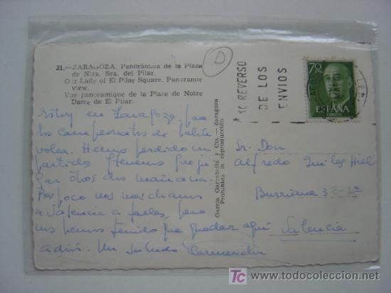 Postales: ZARAGOZA - REF.: L-457 - Foto 2