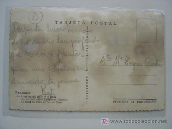 Postales: ZARAGOZA - REF.: L-453 - Foto 2