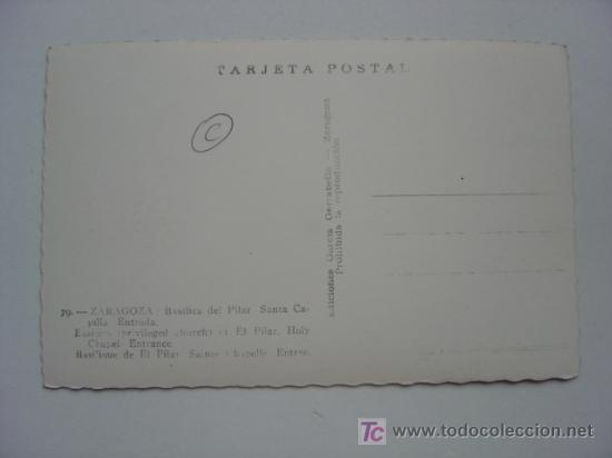 Postales: ZARAGOZA - REF.: L-443 - Foto 2
