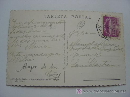 Postales: ZARAGOZA - REF.: L-414 - Foto 2