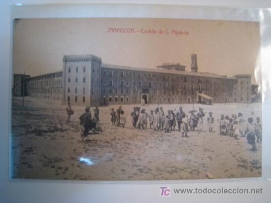 Postales: ZARAGOZA: CASTILLO DE C. ALJAFARERIA. POSTAL ORIGINAL - Foto 1