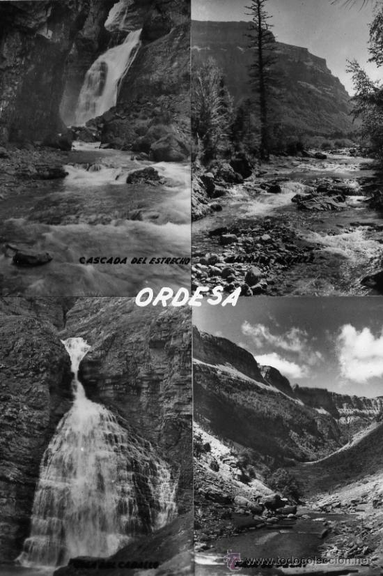 Postales: ORDESA CASCADA DEL ESTRECHO - Foto 1