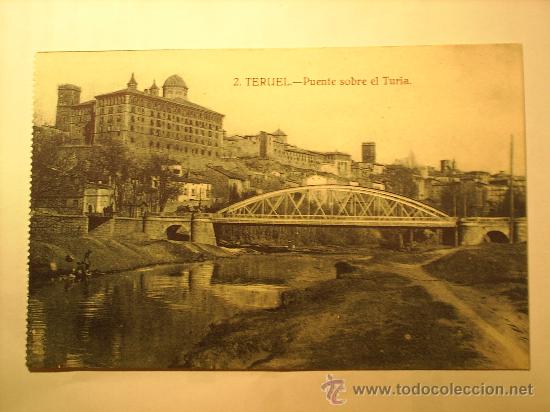 Postales: TERUEL -N.2-PUENTE DEL TURIA-sin circular - Foto 1