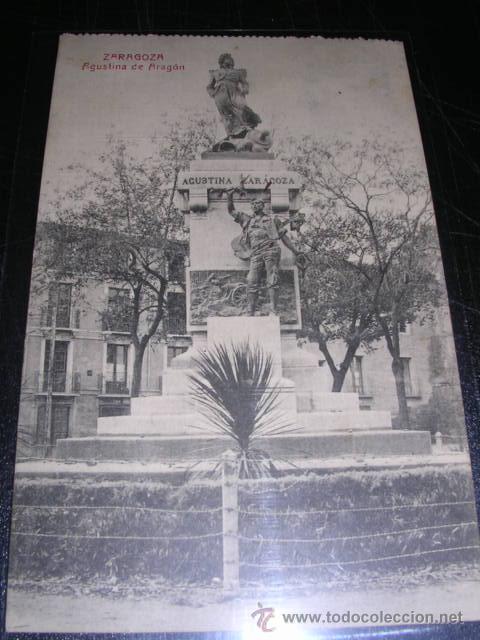 Postais: ZARAGOZA- AGUSTINA DE ARAGON, M. ARRIBAS-CIRCL. 1915-14X9 CM.