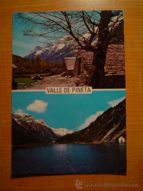 Postales: POSTAL BIELSA ERMITA Y EMBALSE DEL CINCA SIN CIRCULAR - Foto 1