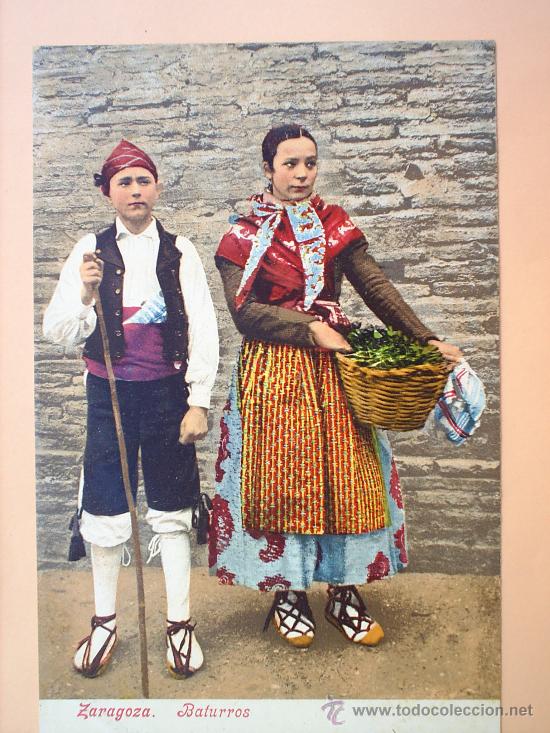 Separar pestaña gradualmente zaragoza -baturros-sin circular, traje regional - Comprar Tarjetas Postales  Antiguas de Aragón en todocoleccion - 12893702