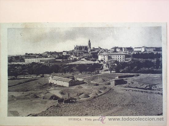 Postales: HUESCA -VISTA GENERAL-SIN CIRCULAR - Foto 1
