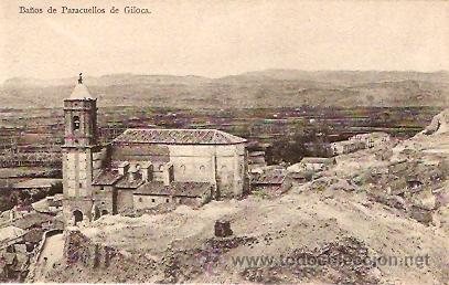 Postales: POSTAL BA&Ntilde;OS DE PARACUELLOS DE GILOCA - Foto 1
