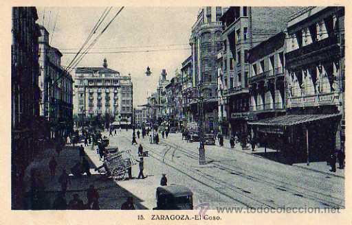 Postales: 15 ZARAGOZA - EL COSO - Foto 1
