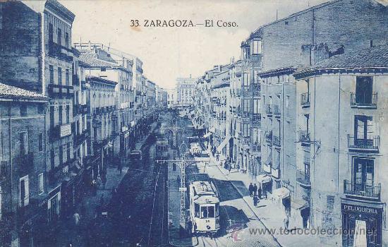 Postales: POSTAL DE ZARAGOZA N&ordm;3 EL COSO - Foto 1
