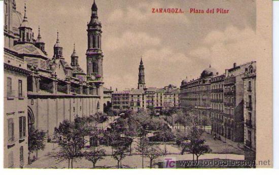 Postales: Zaragoza. Plaza del Pilar - Foto 1