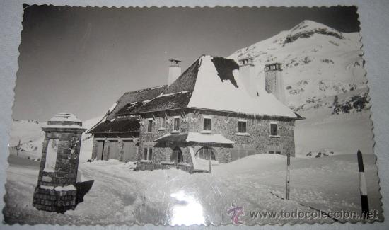 Postales: ANTIGUA POSTAL DE CANFRANC - CANDANCHU - PUERTO DE SOMPORT - EDICIONES SICILIA - CIRCULADA