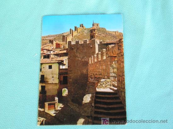 Postales: **ANTIGUA POSTAL DE,---ALBARRACIN (TORREON Y MURALLA)&iexcl;&iexcl;ESPECIAL COLECCIONISTAS!!