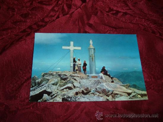 Postales: pico del aneto cruz y virgen del pilar,fotografia a campa&ntilde;a y j puig ferran