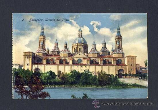 Postales: Postal de ZARAGOZA: Templo del Pilar (num.2) - Foto 1