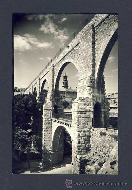 Postales: Postal de TERUEL: Los Arcos (Ed.Arribas num.7) - Foto 1