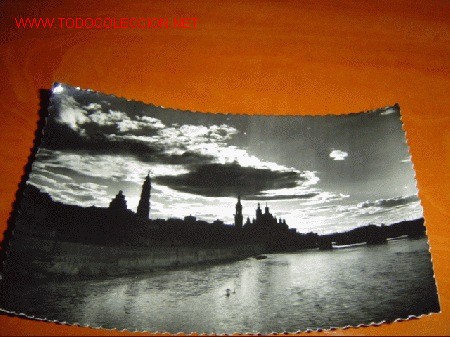 Postales: Antigua postal de Zaragoza - Foto 1