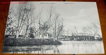 Cartes Postales: ANTIGUA  POSTAL DE ALHAMA DE ARAGON - LAGO TERMAS - BALNEARIO - COLECCION S. MARCO. SIN CIRCULAR