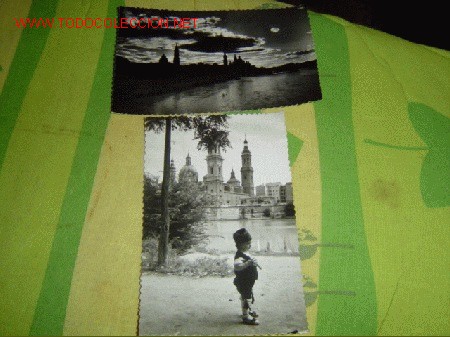 Postales: Dos postales de Zaragoza - Foto 1
