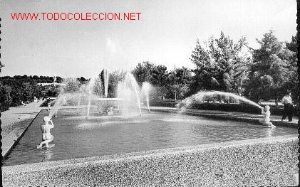Postales: ZARAGOZA, PARQUE GENERAL PRIMO DE RIVERA - Foto 1