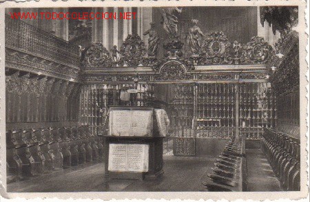 Postales: ZARAGOZA - LA SEO - CORO.- - Foto 1