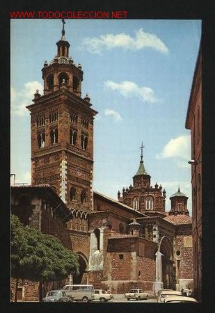 Postales: postal - catedral de teruel, escrita y circulada en 1987