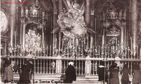 Postales: Postal Zaragoza- Santa Capilla - Foto 1