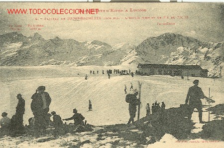 Postales: BENASQUE-LUCHON. Plateau de superbagn&egrave;res.