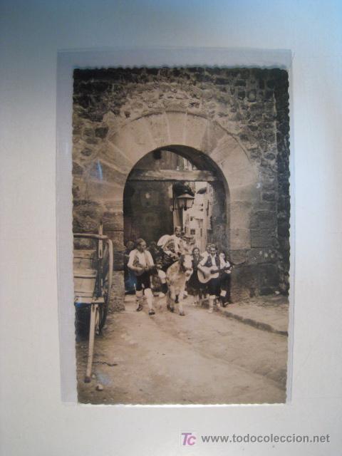 Postales: ALBARRACIN: PORTAL DE MOLINA (SICILIA). POSTAL