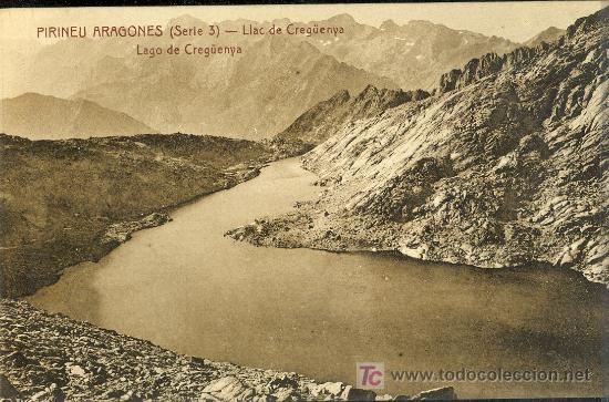 Postais: TARJETA POSTAL DEL PIRINEO ARAGONES. LAGO DE CREGUENYA
