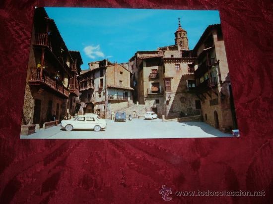 Postales: albarracin plaza del generalisimo,ediciones sicilia