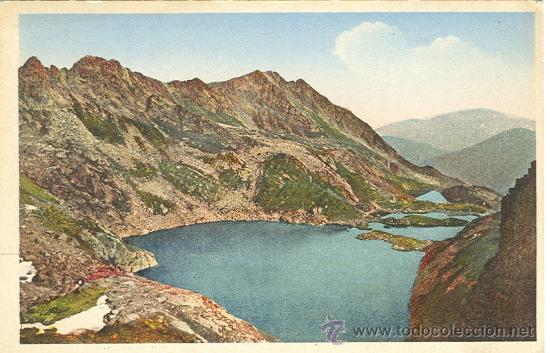 Postales: BENASQUE-LUCHON.LOS LAGOS DEL PUERTO.