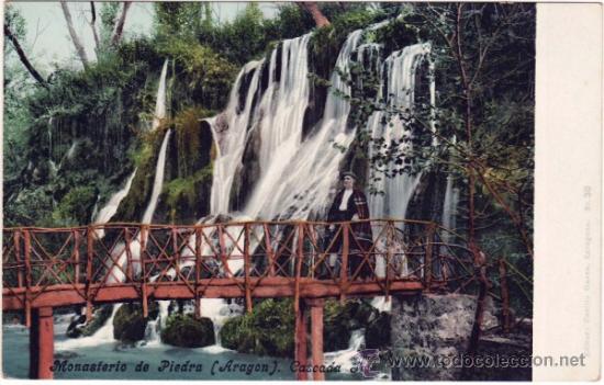 Postales: Zaragoza - Monasterio de Piedra, Cascada Iris (Purger & Co) - Foto 1